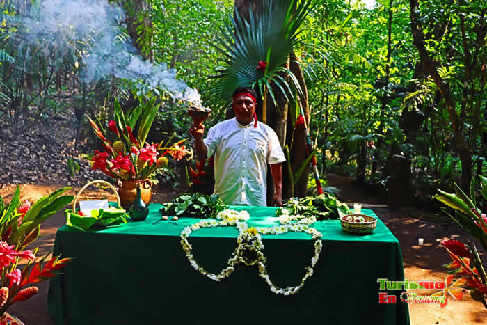 Brujos en la Reserva Ecológica de Nanciyaga en Catemaco, Veracruz